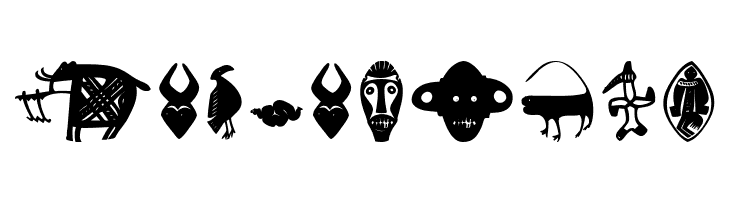 CavePeople-Painting  Free Fonts Download