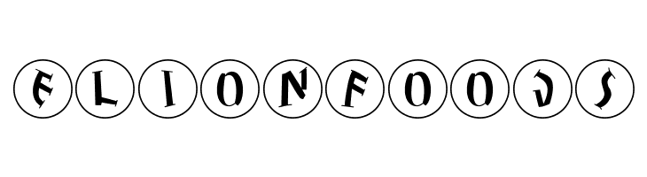 JuliusCaesarDisks  Free Fonts Download