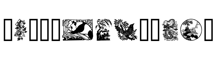 GE Chinese Art  Free Fonts Download