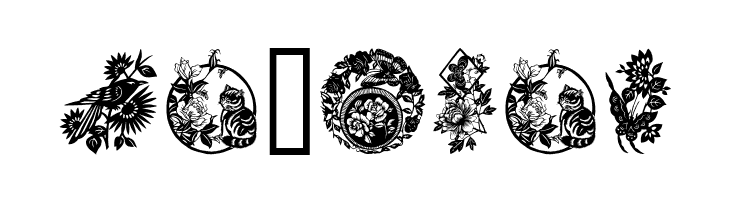 GE Chinese Art  Free Fonts Download