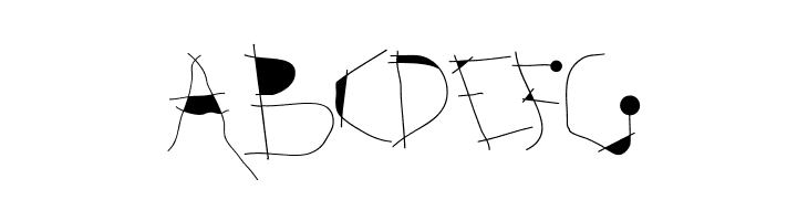 Krakelfabet  Free Fonts Download