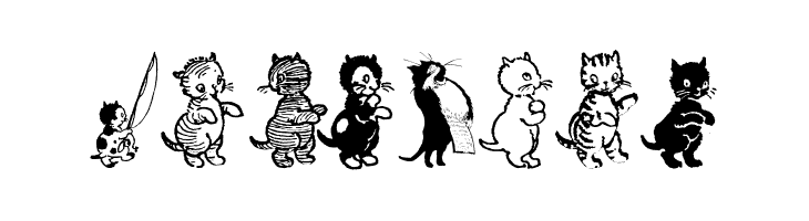 CatDogHorse  Free Fonts Download