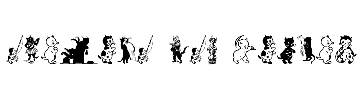 CatDogHorse  Free Fonts Download