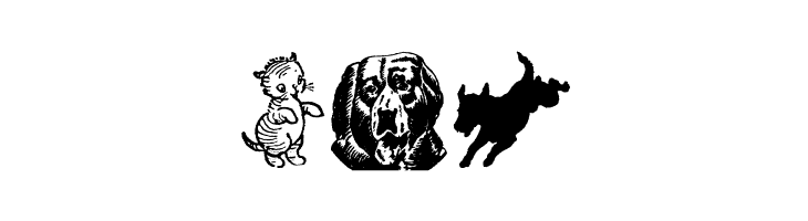 CatDogHorse  Free Fonts Download