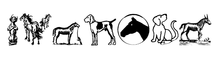 CatDogHorse  Free Fonts Download