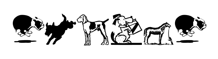 CatDogHorse  Free Fonts Download