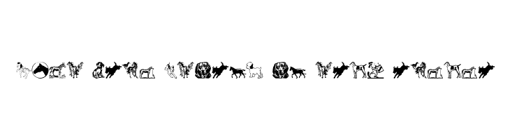 CatDogHorse  Free Fonts Download