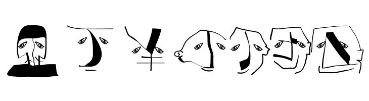 AnalphabetismBats  Free Fonts Download