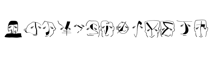 AnalphabetismBats  Free Fonts Download