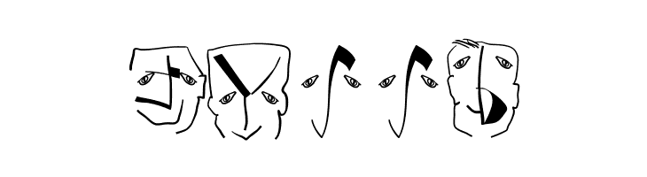 AnalphabetismBats  Free Fonts Download