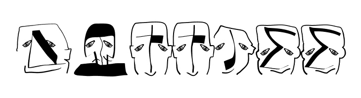 AnalphabetismBats  Free Fonts Download