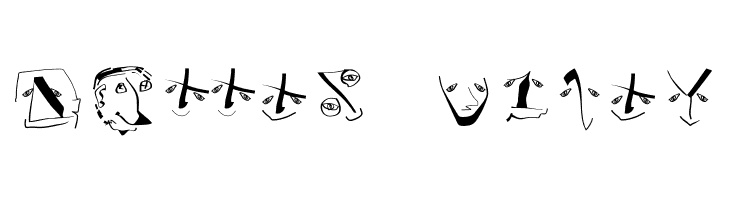 AnalphabetismBats  Free Fonts Download