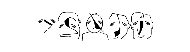 AnalphabetismBats  Free Fonts Download