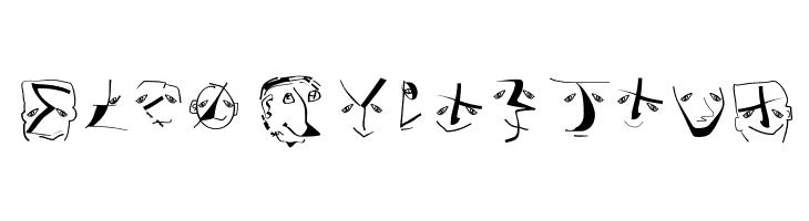 AnalphabetismBats  Free Fonts Download