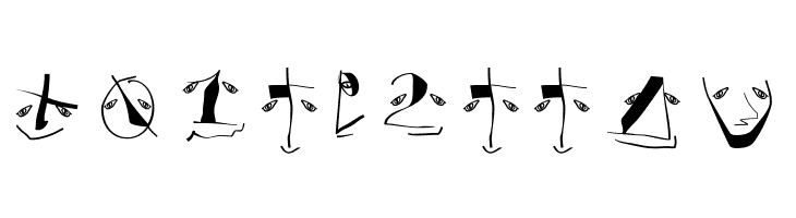AnalphabetismBats  Free Fonts Download