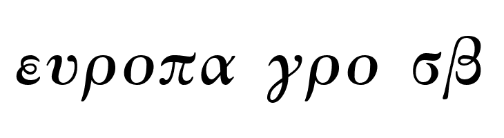 Korinthus Italic  Free Fonts Download