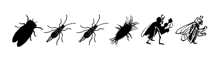 Insects  Free Fonts Download