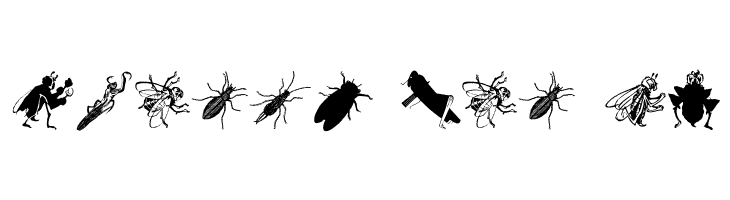 Insects  Free Fonts Download