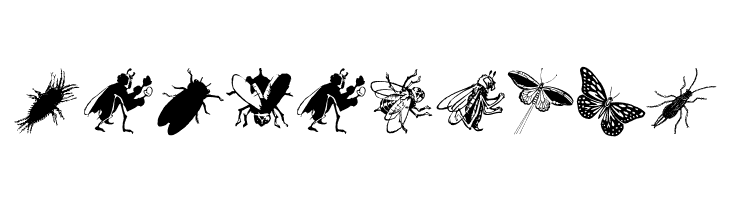 Insects  Free Fonts Download