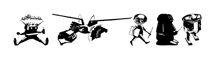 HumanFollowUps  Free Fonts Download