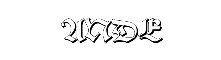 Alte Schwabacher Shadow  Free Fonts Download