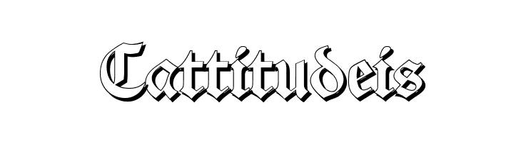 Alte Schwabacher Shadow  Free Fonts Download