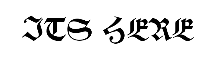 Alte Schwabacher  Free Fonts Download