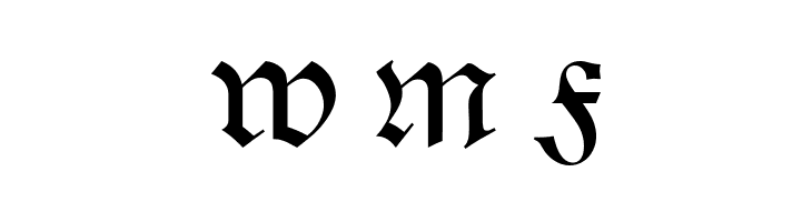 Alte Schwabacher  Free Fonts Download