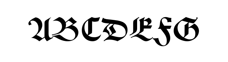 Alte Schwabacher OSF  Free Fonts Download