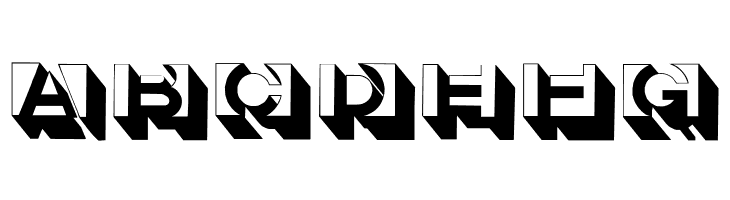 LetterBuildingsTHREE  Free Fonts Download