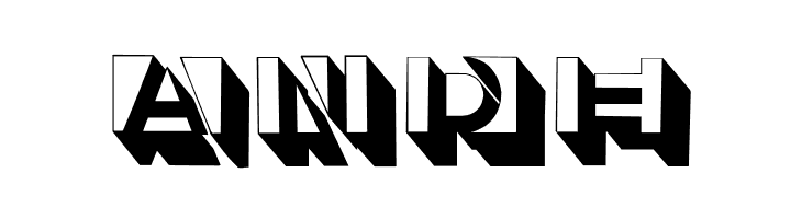 LetterBuildingsTHREE  Free Fonts Download