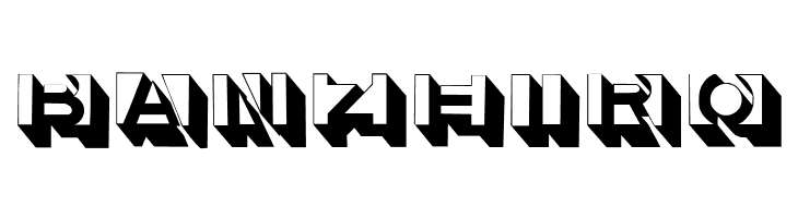 LetterBuildingsTHREE  Free Fonts Download