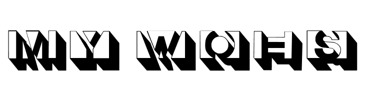 LetterBuildingsTHREE  Free Fonts Download