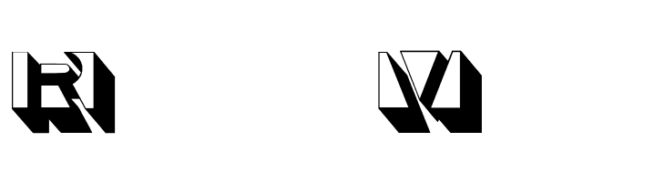 LetterBuildingsTHREE  Free Fonts Download