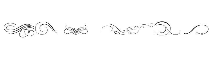 Ornament ScrollsAndFlorishes  Free Fonts Download
