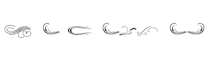 Ornament ScrollsAndFlorishes  Free Fonts Download