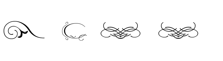 Ornament ScrollsAndFlorishes  Free Fonts Download