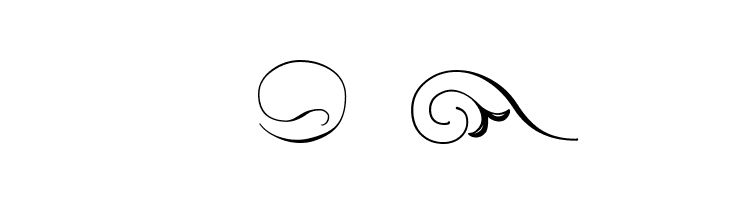 Ornament ScrollsAndFlorishes  Free Fonts Download