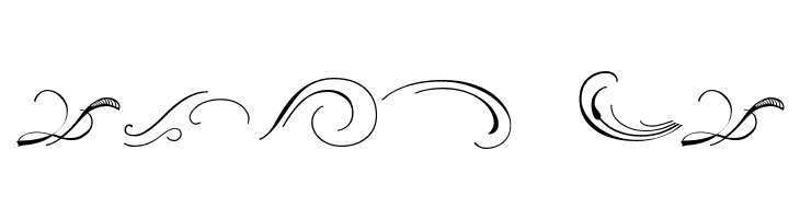 Ornament ScrollsAndFlorishes  Free Fonts Download