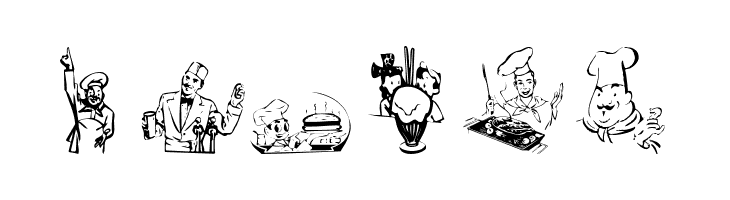 BonFood  Free Fonts Download