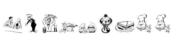 BonFood  Free Fonts Download