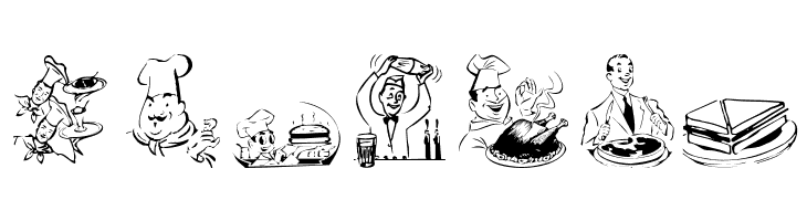 BonFood  Free Fonts Download