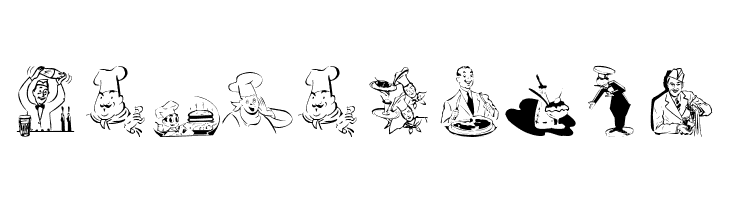 BonFood  Free Fonts Download