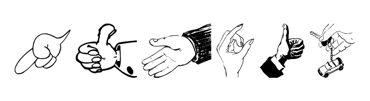 Hands  Free Fonts Download