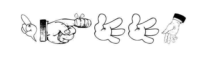 Hands  Free Fonts Download