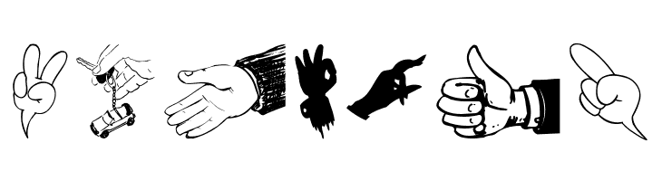 Hands  Free Fonts Download