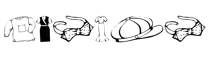 Clothes  Free Fonts Download