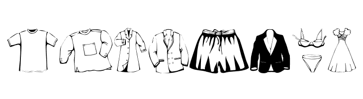Clothes  Free Fonts Download