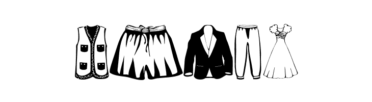 Clothes  Free Fonts Download