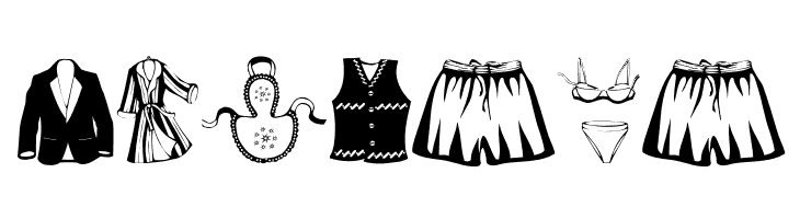 Clothes  Free Fonts Download